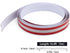 Multifunctional Wall Molding Trim & Corner Guards, Shiny White Caulk Strip for Protection and Decoration