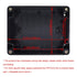 LeMotech Project Box ABS Plastic IP65 Waterproof Dustproof Electrical Junction Box Outdoor Enclosure for Electronics Black 4.5 x 3.5 x 2.1 inch(115 x 90 x 55 mm)(Pack of 1)