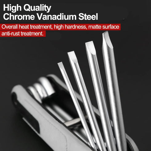Pocket Screwdriver, Folding Screwdriver Set, 8 in 1 Multitool, Universal Slotted Phillips Screwdriver, 1 Pack 8Pcs