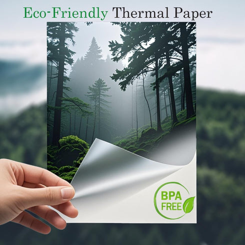 GV Verdegen 8.5 11,Thermal M08F-Letter, M832, M834, MT800,100 Thermal Printer Paper x Printing Paper Compatible