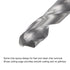 uxcell Solid Carbide Drill Bits, 4.8mm C2/K20 Tungsten Carbide Jobber Drill Bits, 2pcs