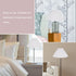 E27 9.84X9.84X6.29In Pleated Lamp Shade Chandelier Shade for Floor Lamp Light Cover Softens Light Eye Protection Home