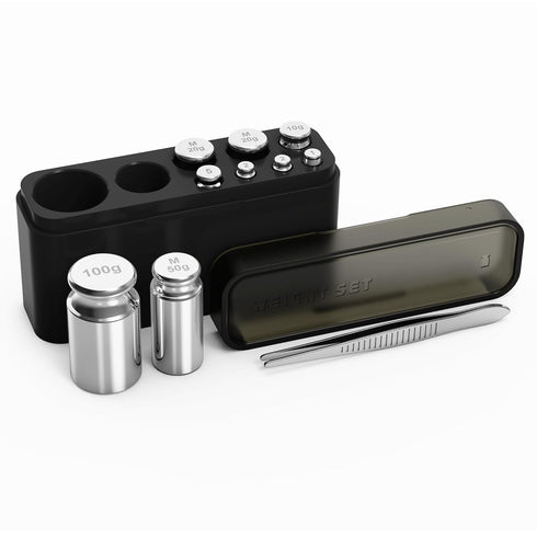 Calibration Weights 210g, 9 PCS High Precision Scale Calibration Weight Kit with Stainless Tweezers for Digital Scale