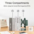 Kingsmile Metal Bookends, Heavy Book Stopper for Shelves, Removable Pen Holder for Kids Room and Office