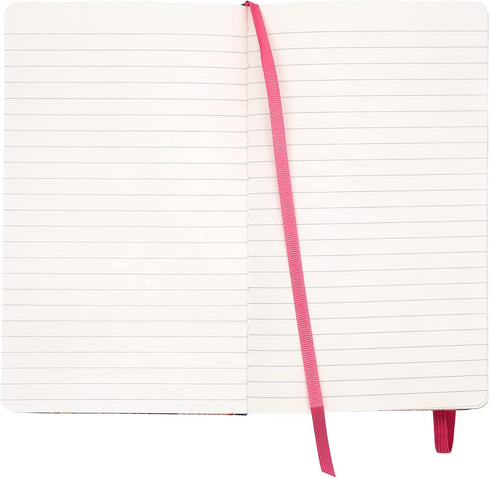 Pukka Pad Bloom Softcover Notebook, 21 x 13cm, Pack of 3 Floral Designs, Blue