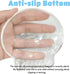 Elbow Gel Wrist Rest for Keyboard and Mouse Transparent White Jellyfish Pad Cushion Ergonomic Cute Clear Cool Mouse
