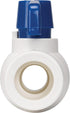Homewerks VBVP40E8B Ball Valve, PVC Schedule 40 x Solvent, 2-Inch, Blue