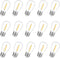 Visther DC 3V Low Voltage Solar String Light Bulbs Replacement, Waterproof S14