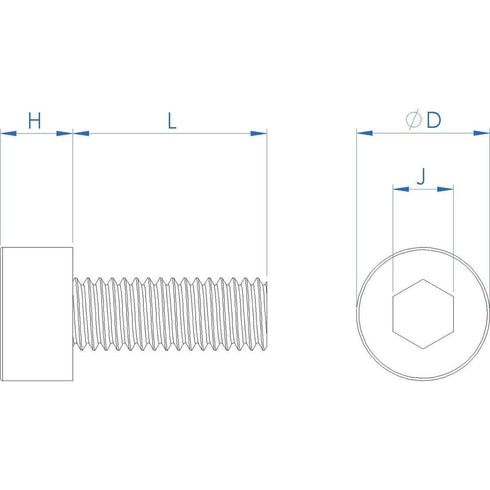 FULLERKREG M4-0.7 x 14mm Socket Head Cap Screws, Full Thread Stainless Steel 18-8, Qty 100