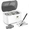 KECOOLKE Ultrasonic Jewelry Cleaning Machine, 600ml Sonic Cleaner with Digital Timer for