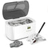 KECOOLKE Ultrasonic Jewelry Cleaning Machine, 600ml Sonic Cleaner with Digital Timer for