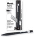 Pentel Quicker Clicker Automatic Pencil, 0.5mm Lead Size, Black Barrel, Box of 12