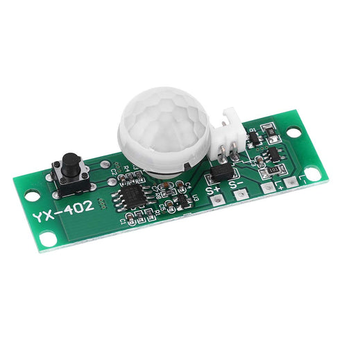 YWBL-WH 3.7V Solar Lamp Circuit Board Controller with Infrared Human Induction for Wall Light