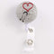 Nurse Retractable Badge Reel, Cute Badge Holder with Alligator Clip for ID Card Holders (Stethoscope)