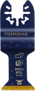 Norske Tools NOTP282 Various Wood/Metal Flush Bi-Metal Blade (3/Pack), Oscillating Tool Accessories | Oscillating Saw Blades