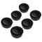 FOMIYES 6pcs Heavy Duty Swivel Furniture Caster Wheels Embedded Invisible Replacement for