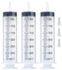 3pcs 350ml Extra Large Plastic Syringes for Glue Dispensing, Watering, Refilling, Scientific Labs, Multiple Uses