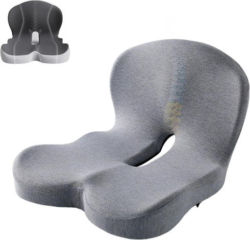 Pressure Relief Seat Cushion, for Long Sitting Hours on Office & Home