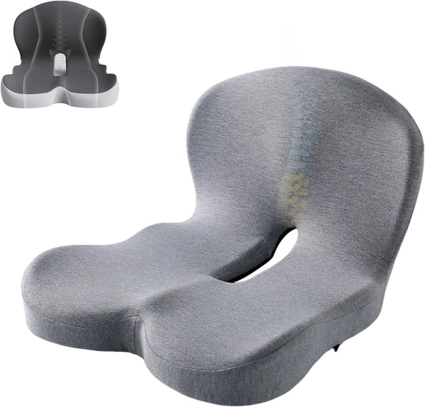 Pressure Relief Seat Cushion, for Long Sitting Hours on Office & Home