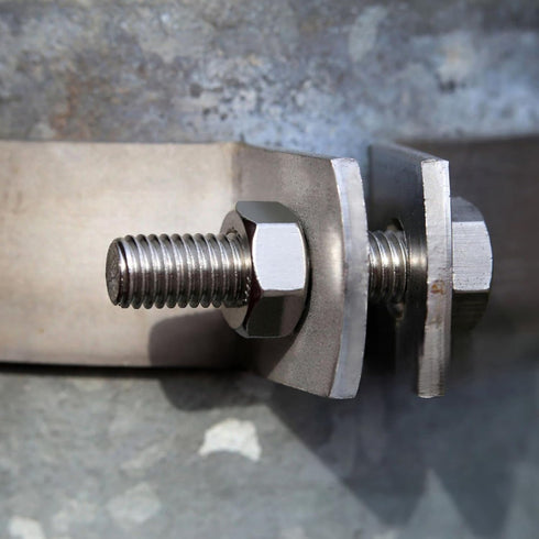 BNUOK 50 Pack #10-24 304 (18-8) #10 Inch Hex Nuts, Stainless Steel Hex Nut, Nut Standard Coarse Thread Hex Machine