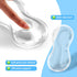 CJZYepopee Mouse Wrist Rest Pad, Gel Mouse Wrist Rest, Comfortable Cool Silicone Gel Ergonomic Cushion,Non-Slip Base