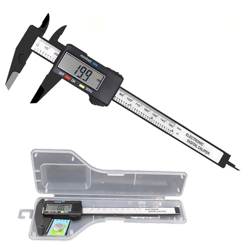 Electronic Digital Calipers, LCD Measuring Tool with Inch and Millimeter Conversion, Suitable for DIY/Jewelry