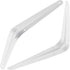 24 Pack 10 12 Inches KEILEOHO x Shelf Brackets, Heavy Duty Metal Wall Corner Angle Shelf Brackets with Screws, L