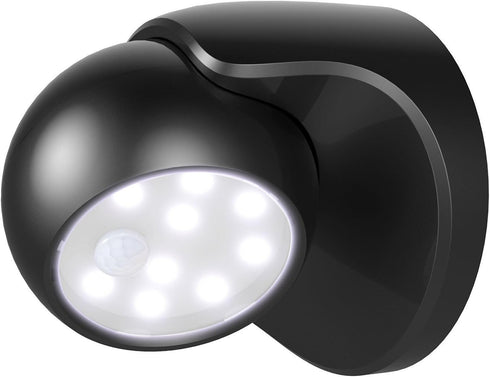 Superdream Battery Powered Motion Sensor Light Detector Stick-On Wall Sconces Indoor Outdoor Security