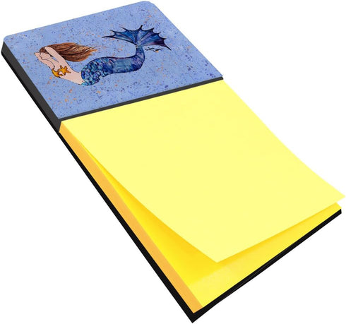 Caroline's Treasures 8337SN Mermaid Refillable Sticky Note Holder or Postit Note Dispenser, 3.25 by 5.5", Multicolor