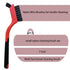6-Pack Nylon Cleaning Brushes - Non-Scratch Nylon Bristles for Delicate Surfaces & Daily Cleaning | Ergonomic Grip
