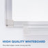 Double Sided White Board Dry Erase, 20 x 30 Inch Magnetic Dry Erase Board for Wall, Aluminum Frame Wall-Mounted or
