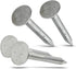 (500 Pack) 1 Inch Galvanized Roofing Nails, Professional Grade for Fastening Roofing Felt and Insulation