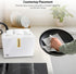 H4N Countertop, Commercial Multifold Hand Paper Towel Dispenser Compact Design, Single Sheet Dispensing for Home