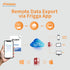 Frigga Smart Tag Near-Real-Time Temperature Logger, Single Use Smart App Control for Pharmacy Cold Chain