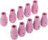 10Pcs Alumina Nozzle Ceramic Cups 13N08 (#4) for TIG Welding Large Gas Lens PTA SR DB WP-9 20 25