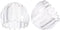 Shenmoyl Tulip Lamp Shades Replacement, 5" Dia. * 4.25" H Clear Glass
