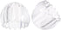 Shenmoyl Tulip Lamp Shades Replacement, 5" Dia. * 4.25" H Clear Glass