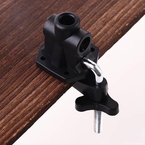 2 Pcs Desk Lamp Clamp, Hardware Bracket Clamp for DIY Lighting Accessories, Fixed Clip Table Lamp Holder