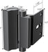 2Pack 800lbs Door Reinforcement Lock Withstands of Force - Black Extra Proof Door Lock for Kids Safety Drilling