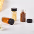 15 PCS Clear Glass Vial 4ml, 1 Dram Leak-Proof Vial with Black Screw Cap, 15x45mm