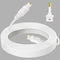 50ft White Optical Audio Cable, Slim Toslink Digital Sound Cable, Fiber Optic