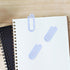 SEWACC 60 Pcs Large Plastic Paper Clips for Office School Paperwork