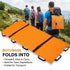 12 400lbs Portable Transport Stretcher with Rubber Handles & Carrying Bag Dog Stretcher & Gurney, Patient Animal Mover