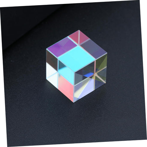 3sets 3pcs*3 Prism Cube Glass Cube for Light Refraction Experiment School Science Kit
