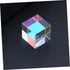 3sets 3pcs*3 Prism Cube Glass Cube for Light Refraction Experiment School Science Kit