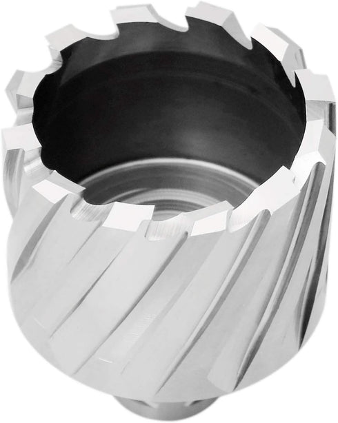 Accusize Industrial Tools Hss Annular Cutter, 2'' Diameter x 1'' Depth, 3/4'' Weldon Shank, ANSI Standard
