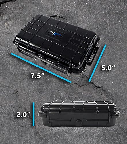 CASEMATIX Waterproof Case for Flir C5, C2, C3 Thermal Imager, Rugged Exterior, Case Only