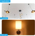 115mm 1 Set PATIKIL Round Ceiling Light Plate Kit, Light Fixture Mounting Bracket Plate Steel Crossbar Hardware
