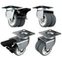 Heavy Duty Caster Wheels, 2 Inch Casters for Furniture, Safety Brake Swivel Caster Set of 4, Total Capacity 880 lbs