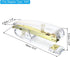 PATIKIL Acrylic Stapler, Portable Stylish Manual Effortless Desktop Accessories Stapler for Classroom Home Office Desk, Gold by PATIKIL